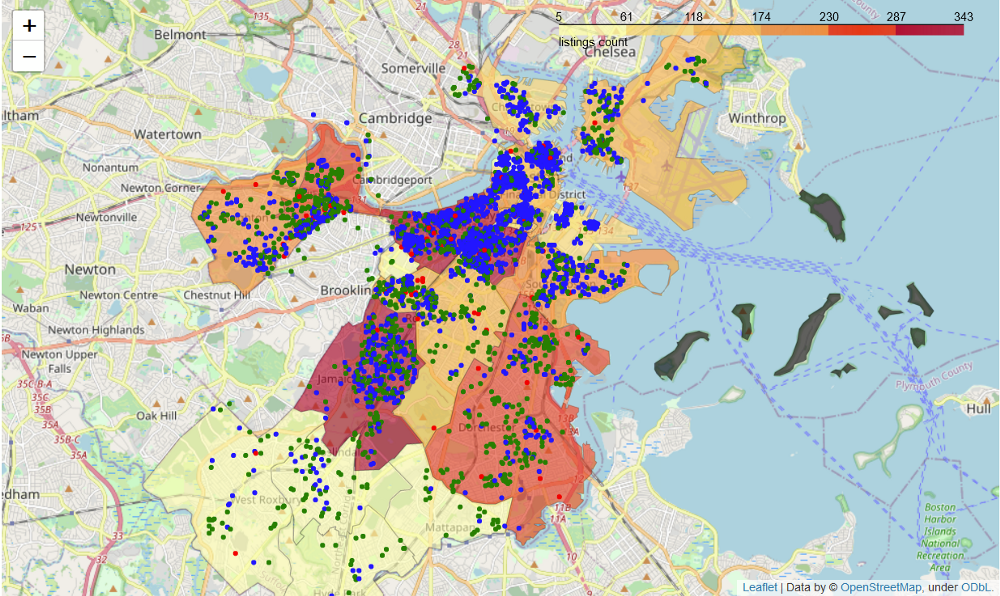 Listings in Boston’s neighborhood